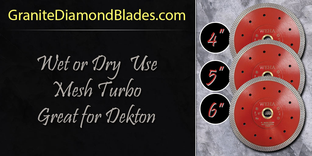 Ceramic Dekton Diamond Blades